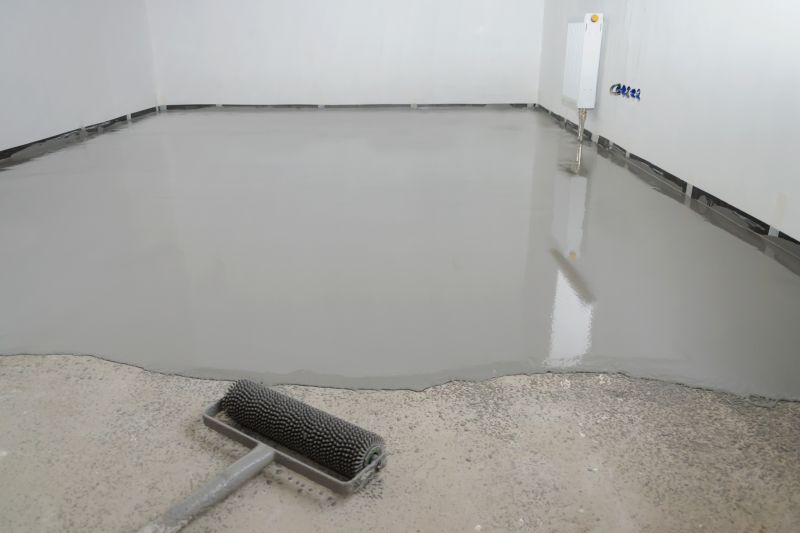 Coated Garage Floor