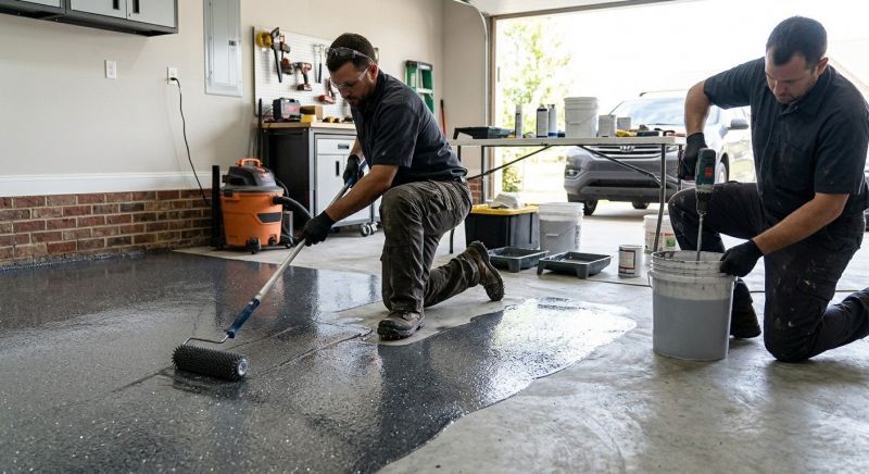 Concrete Epoxy Service in Greensboro, NC