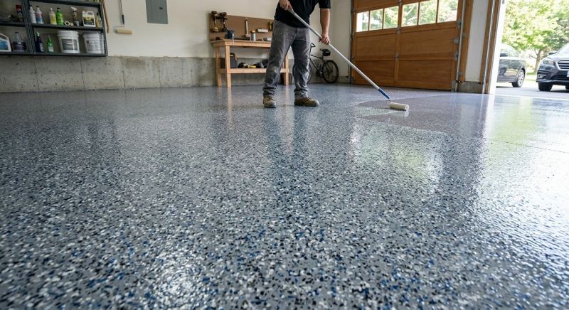 Concrete Floor Coating Service in Greenville, SC