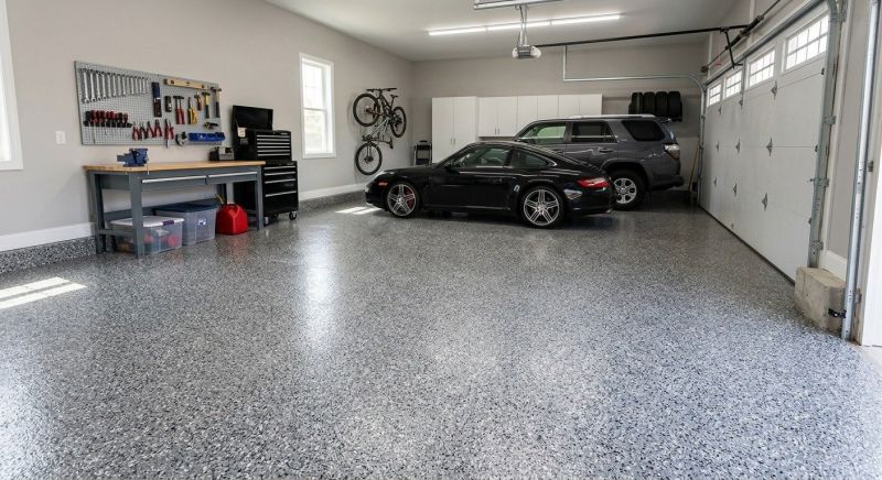 Garage Floor Staining in Loudoun County, VA