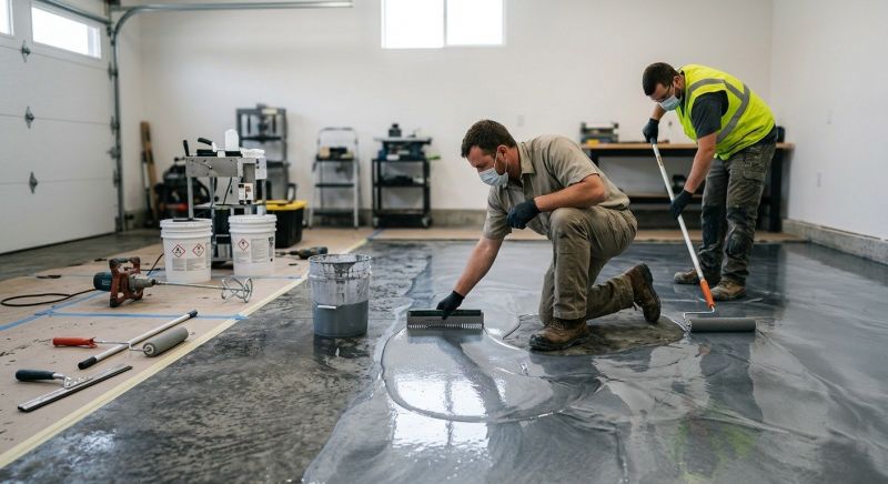 Metallic Epoxy Service in Frederick, MD